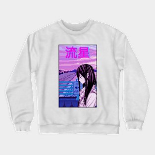 Aesthetic Japanese Girl 14 Crewneck Sweatshirt